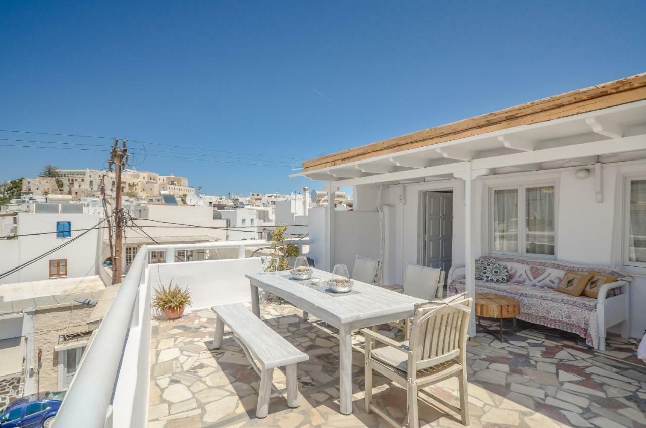 Naxos Center Houses Naxos City Esterno foto