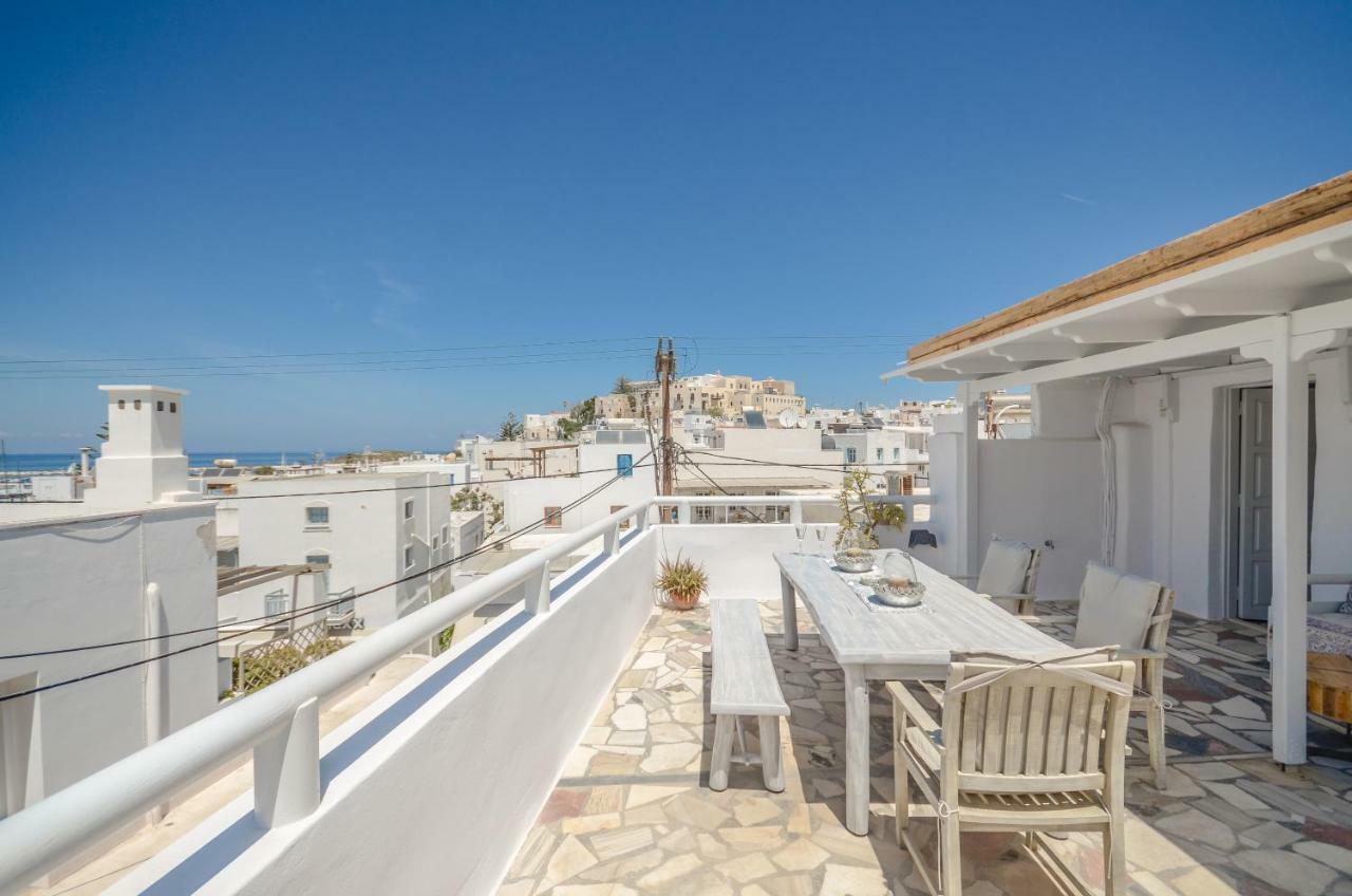 Naxos Center Houses Naxos City Esterno foto
